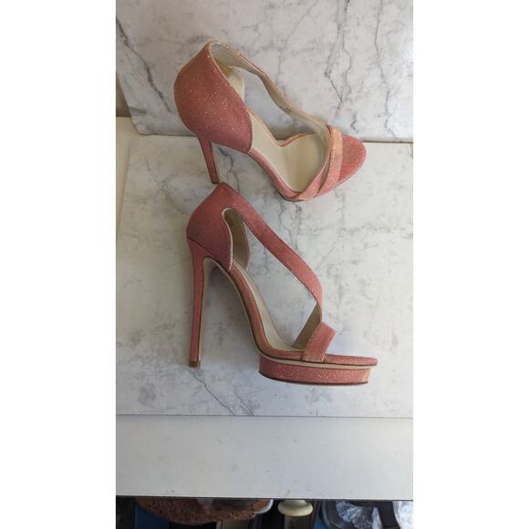 Brian Atwood pink glittering strappy sexy high heels size 6 - Picture 11 of 14